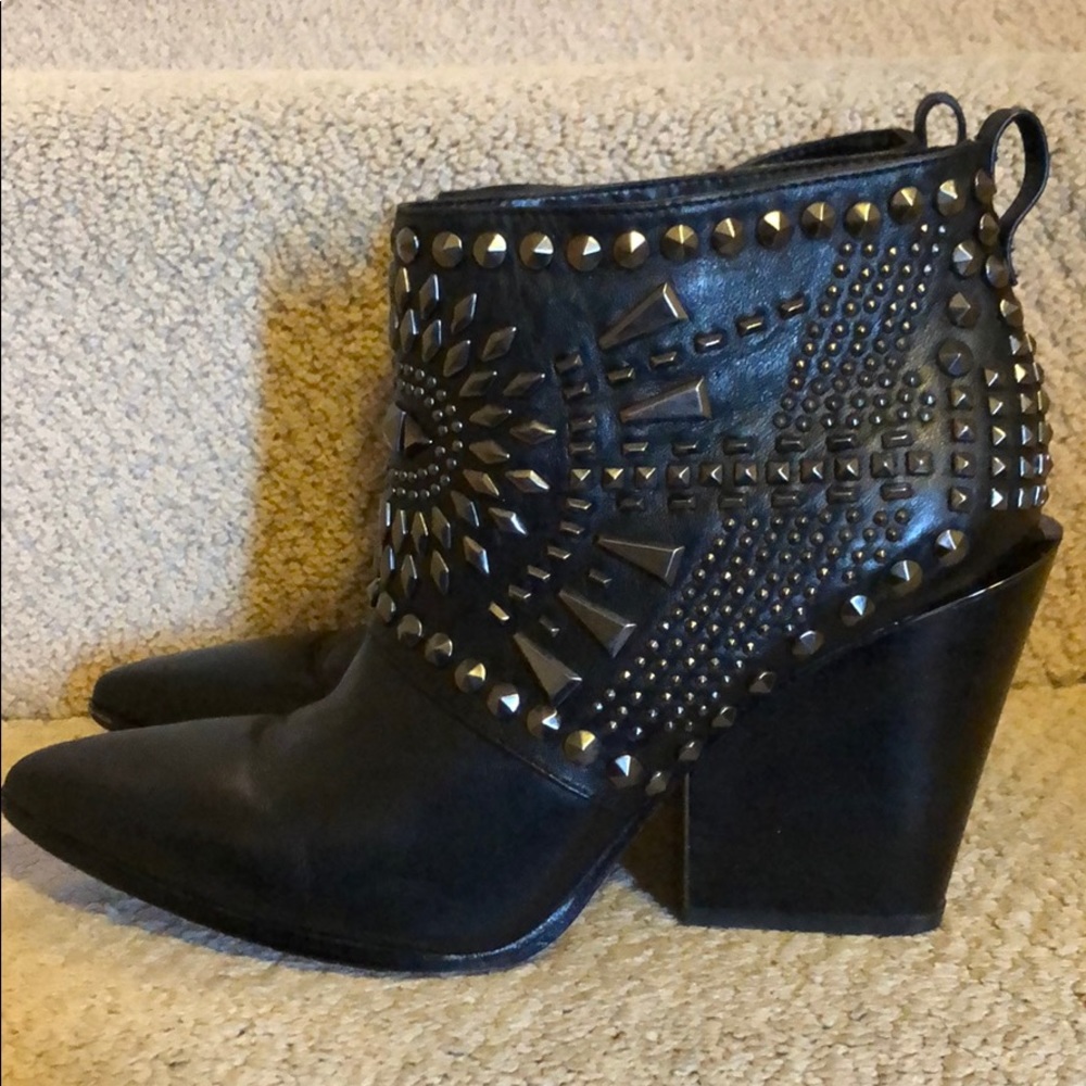 BCBG Studded booties
